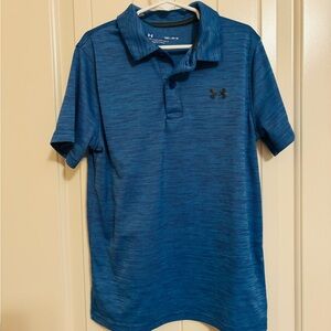 Under Armour Boys’ Blue Polo Golf Shirt